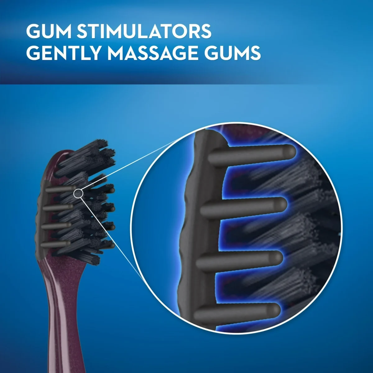 Oral-B Charcoal Toothbrush, Soft, 4 Count, for Adults & Children 3+ - Image 4