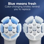 Oral-B iO Gum & Sensitive Replacement Heads, Electric Toothbrush Brush Heads, White, 4 Count - Image 8