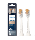 Philips Sonicare Premium All-In-One (A3) Replacement Toothbrush Heads, HX9092/65, Smart Recognition, White 2-pk