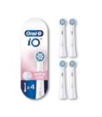 Oral-B iO Gentle Care Replacement Brush Heads, White - 4 Heads