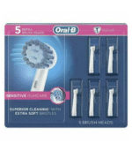 Replacement Toothbrush Heads for Oral-B, Sensitive Gum Care Replacement Brush Heads, 5 Count