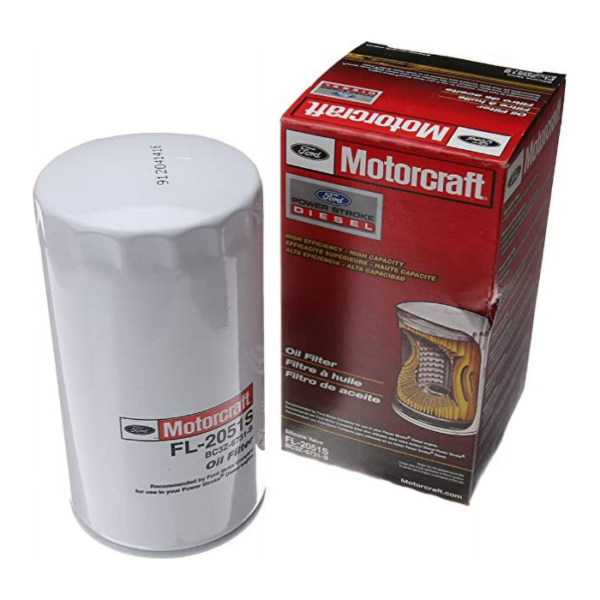 Motorcraft FL2051S Original Equipment Oil Filter Fits select: 2011-2022 FORD F250, 2011-2022 FORD F350