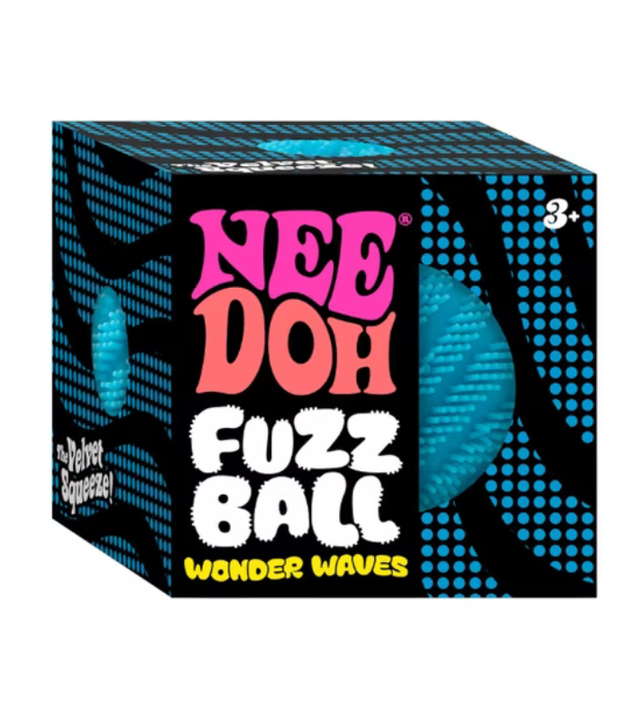 Nee Doh Fuzz Ball Wonder Waves, 1 random color Nee Doh Fuzz Ball Wonder Waves, 1 random color - Image 1